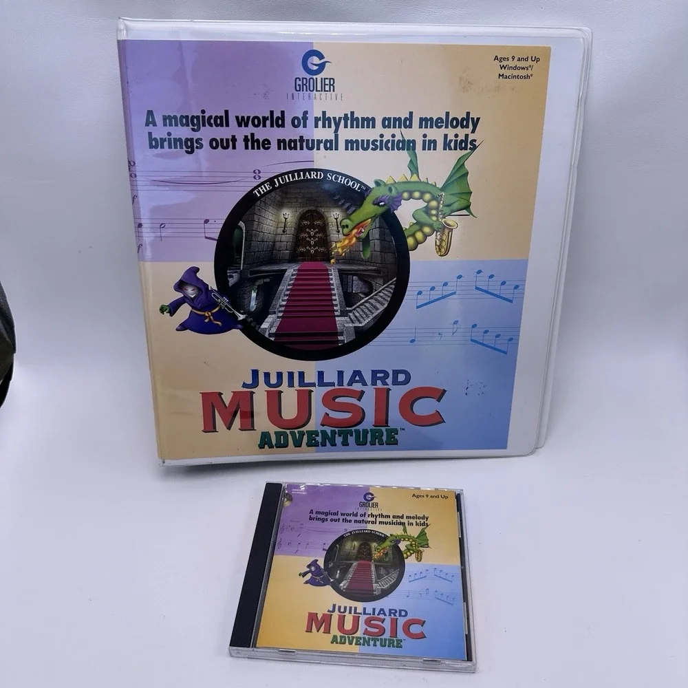 Juilliard Music Adventure‎ PC CD Rom With Teachers Guide Homeschool